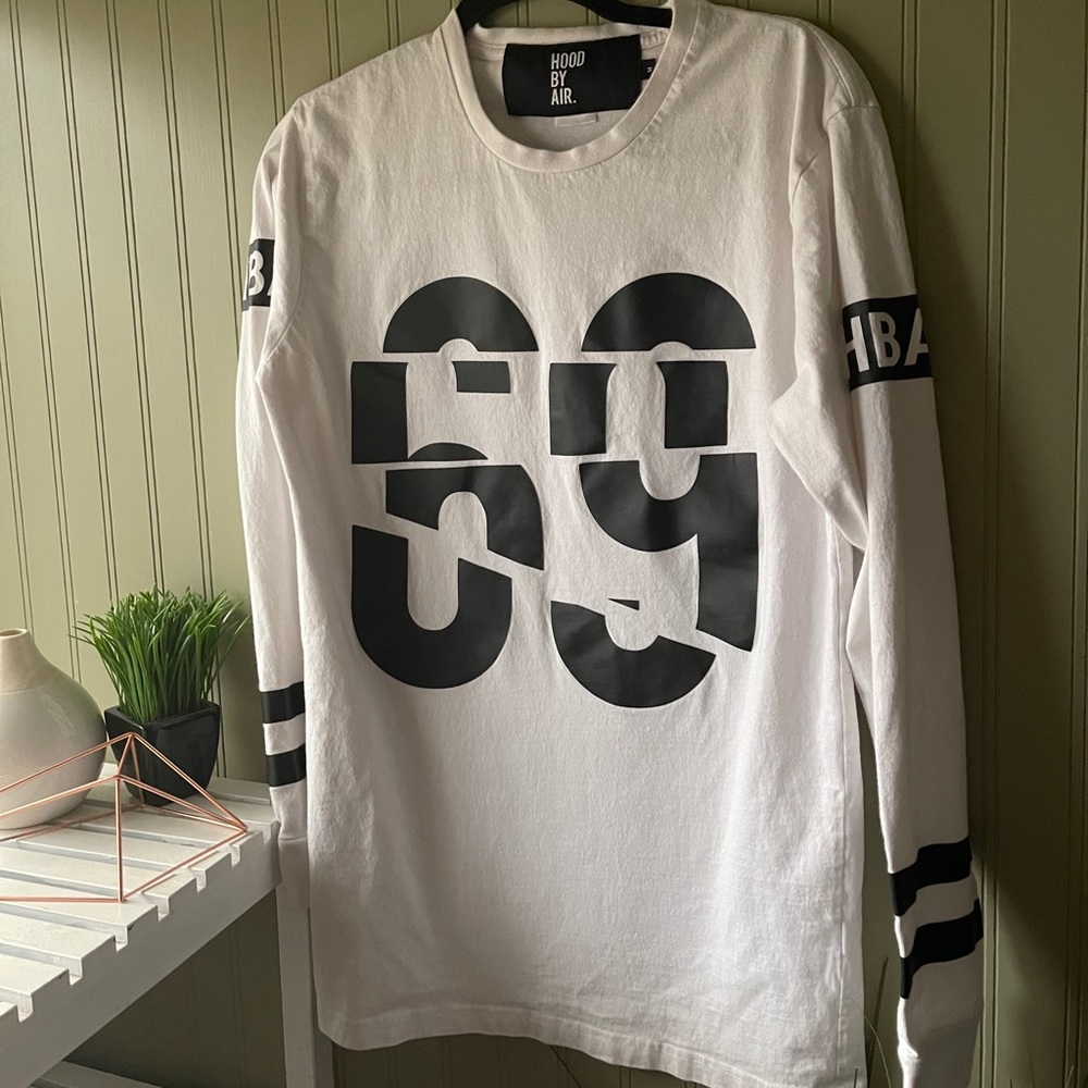 Hood By Air white long sleeve